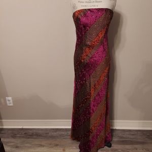 VTG Victoria Royal Mary Bays Long Dress Sz 8